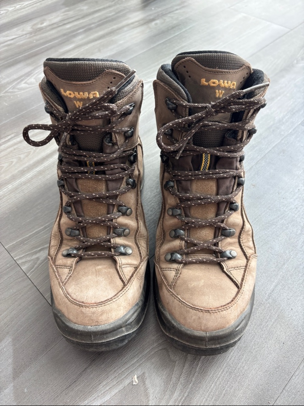Lowa Renegade Brown Hiking Boots
